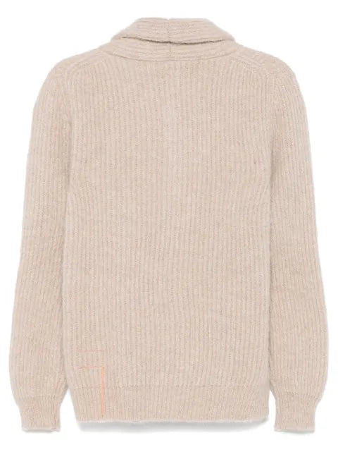 Fortela brushed-finish cardigan