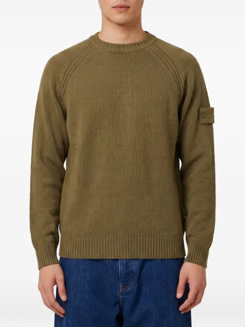 Stone Island ribbed-knit sweater