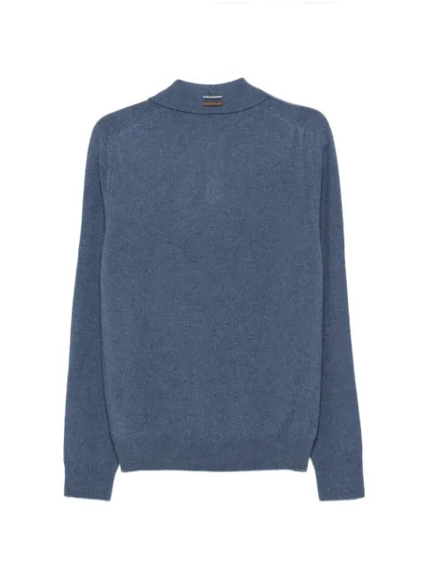PS Paul Smith merino wool polo sweater