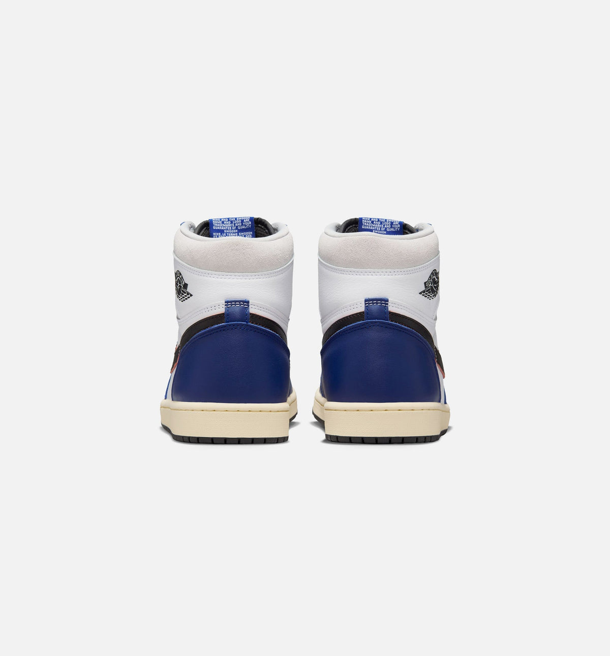 Air Jordan 1 Retro High OG Rare Air Deep Royal Blue Men's Lifestyle Shoes - White / Black / Deep Royal Blue